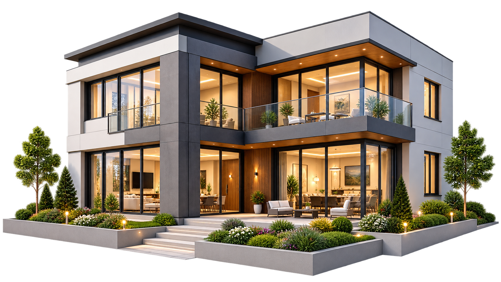 Modern luxury house